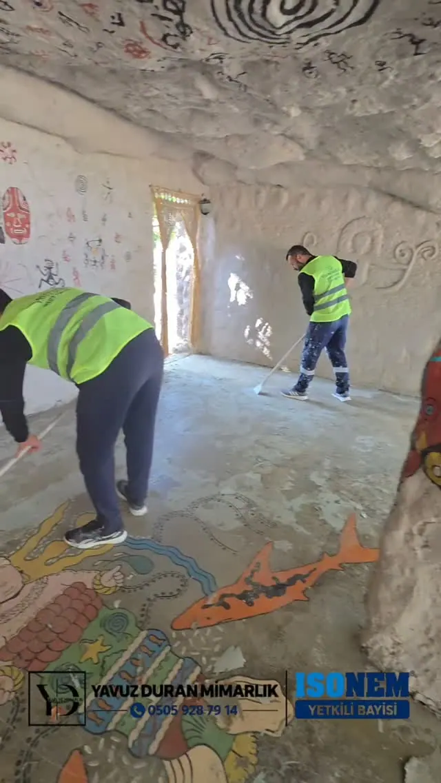 Yavuz Duran Mimarlık ekibinin ISONEM Jel Beton uygulaması